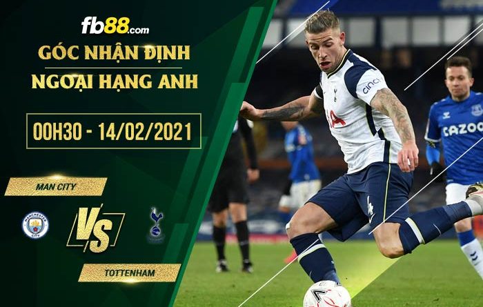 fb88-tỷ lệ kèo tài xỉu Man City vs Tottenham